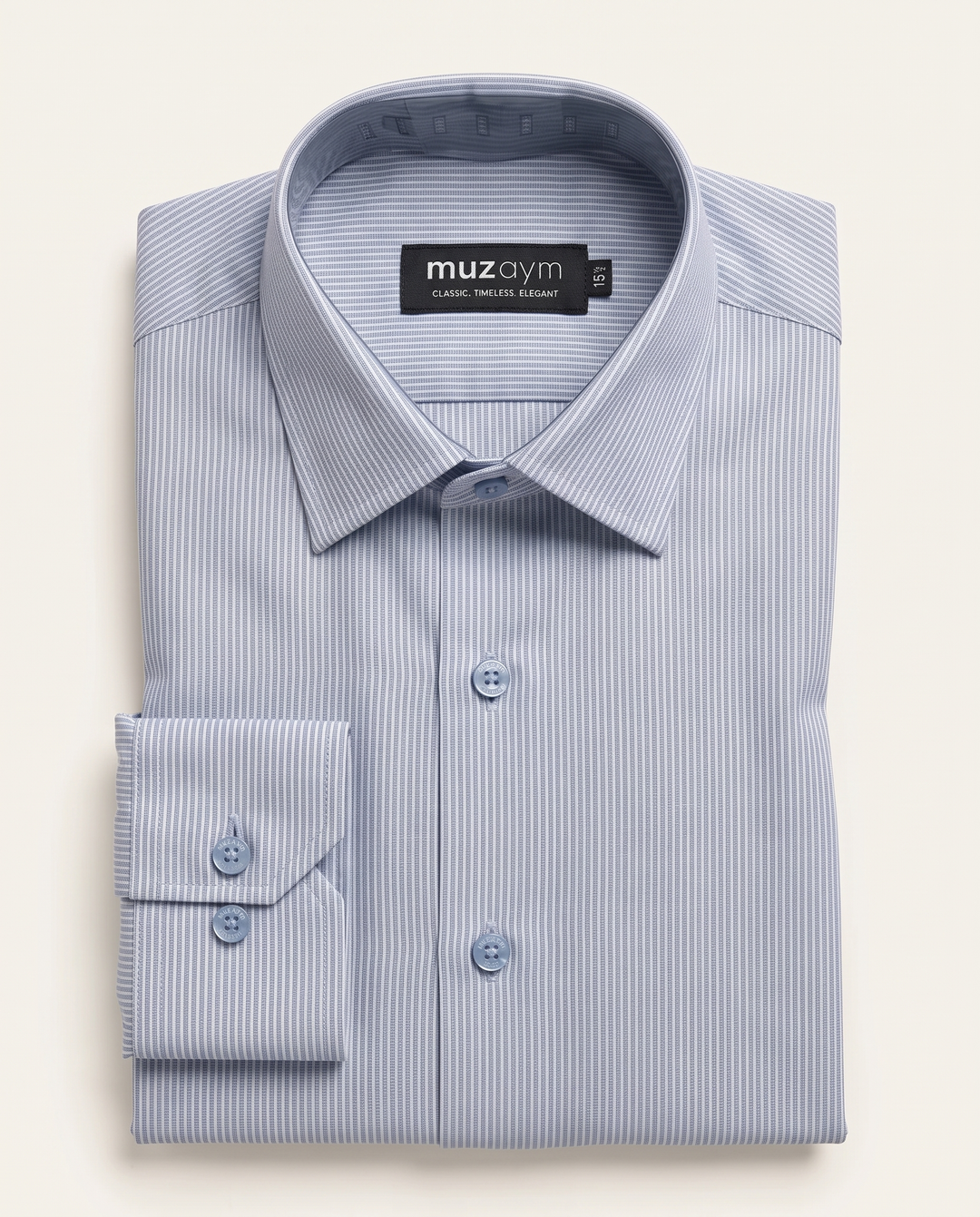 Silver Mist Micro Stripe Shirt