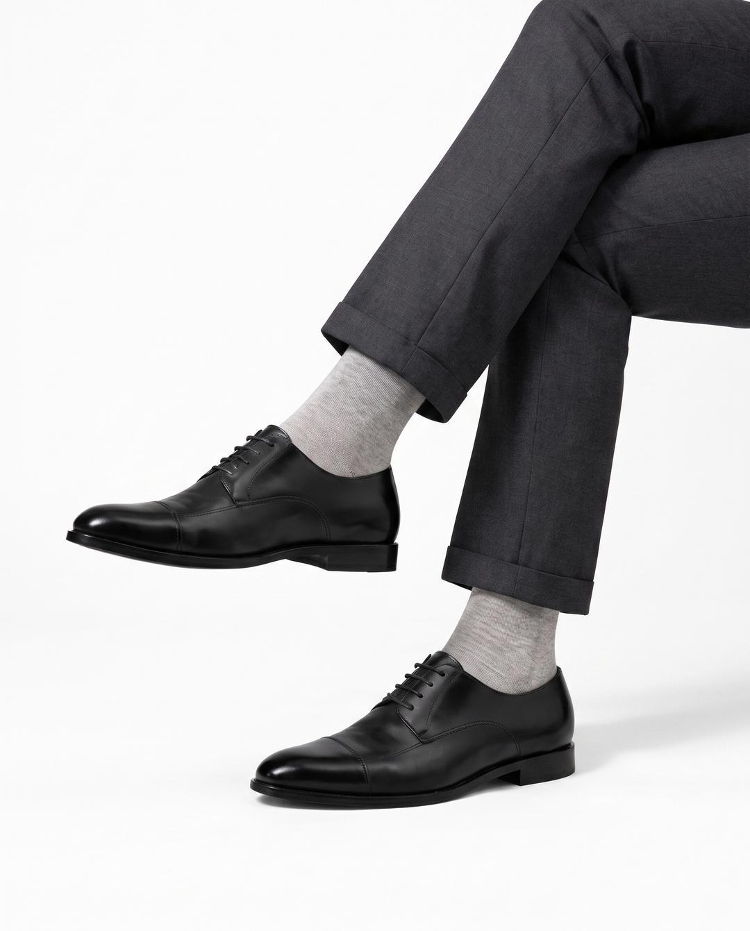 Silver Gray Long Socks
