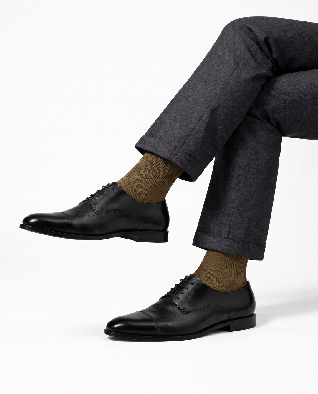 Walnut Brown Long Socks