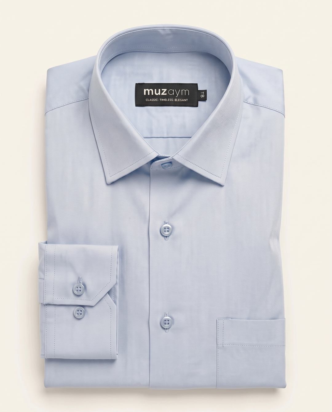 Ice Blue Micro Dot Shirt