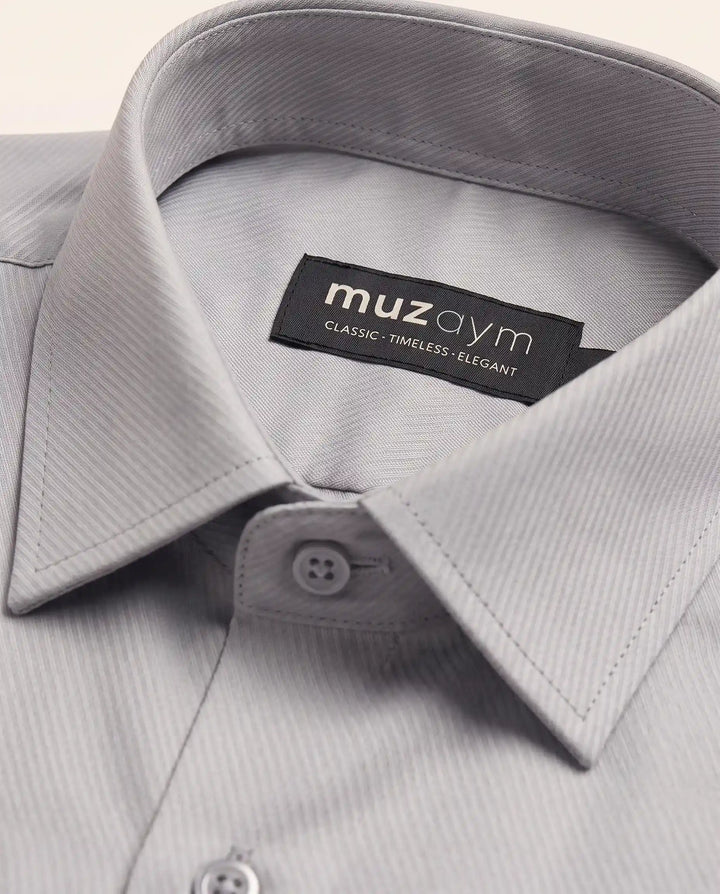 Platinum Gray - Cotton Twill