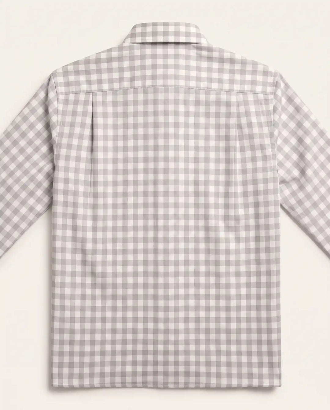 Cloud Grey Check Shirt