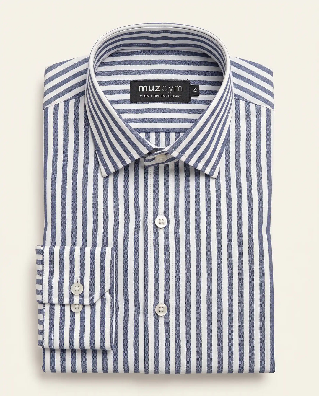 Slate Blue Stripe Shirt