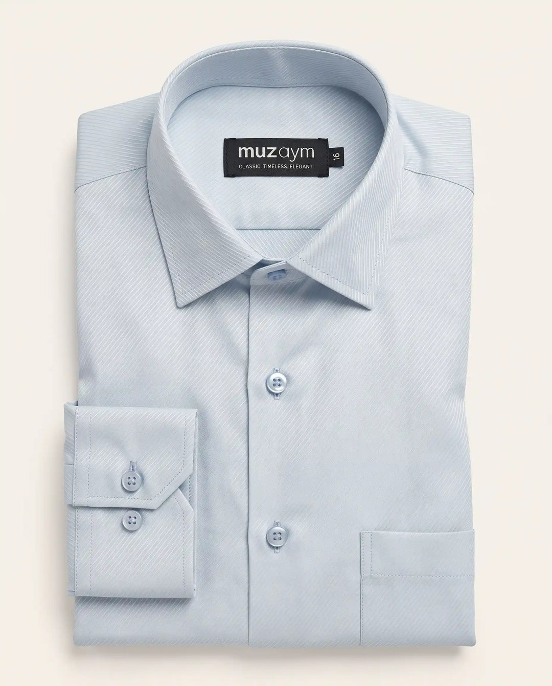 Frost Blue Twill Shirt