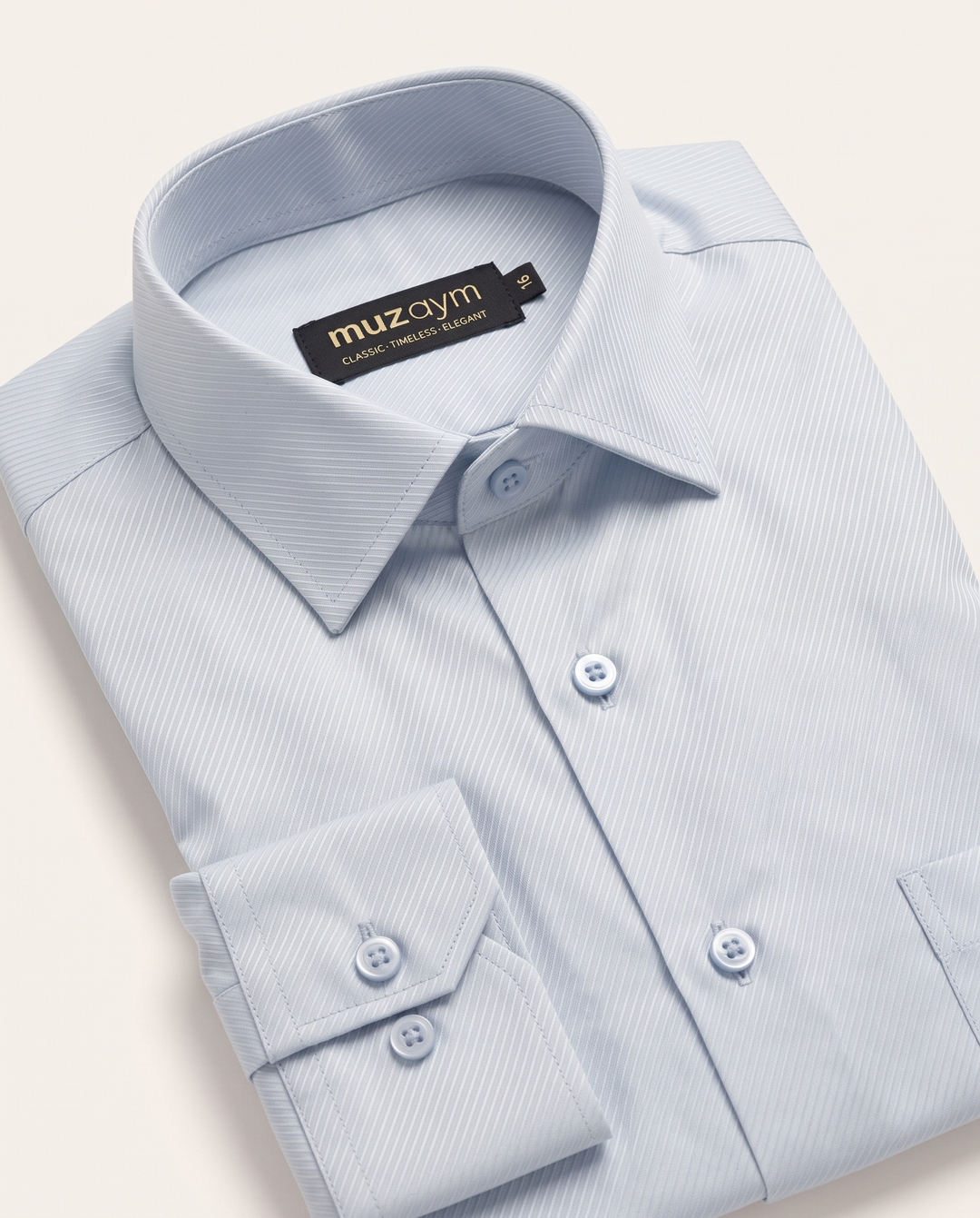 Frost Blue Twill Shirt