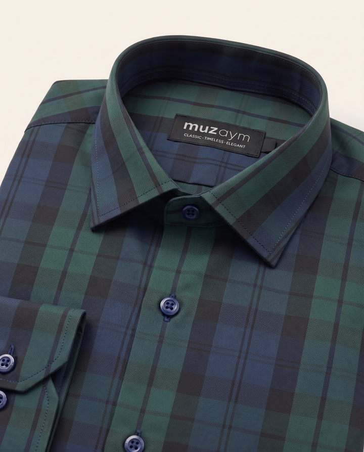 Highland Green Check Shirt