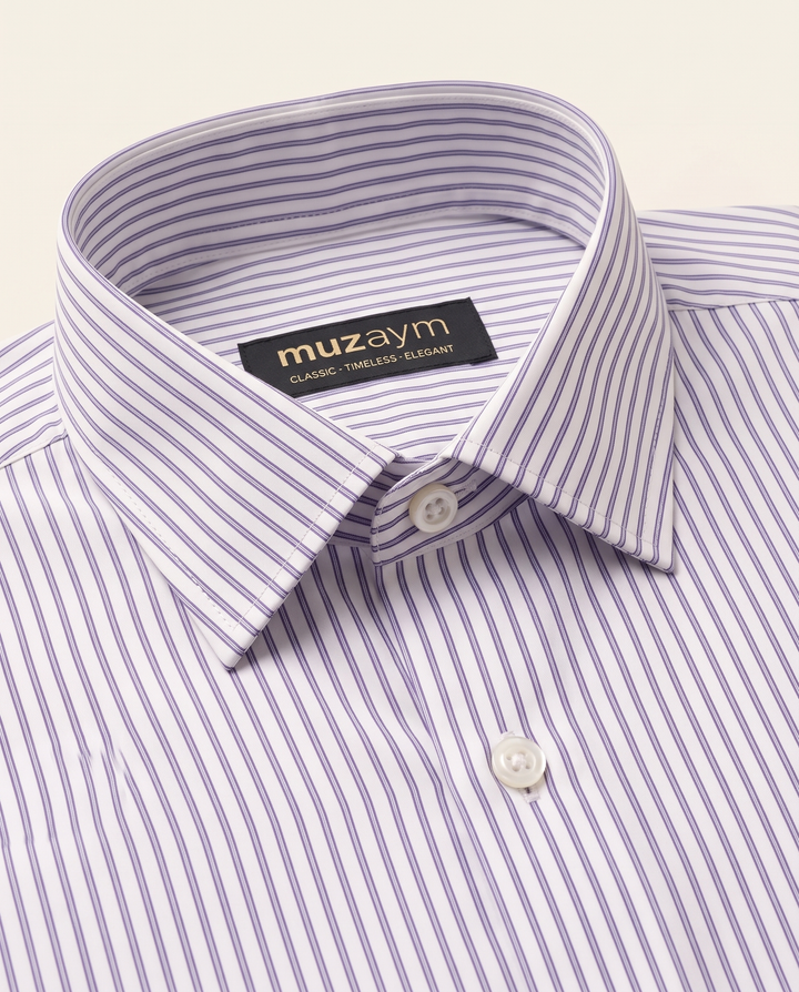 Orchid Pinstripe Shirt
