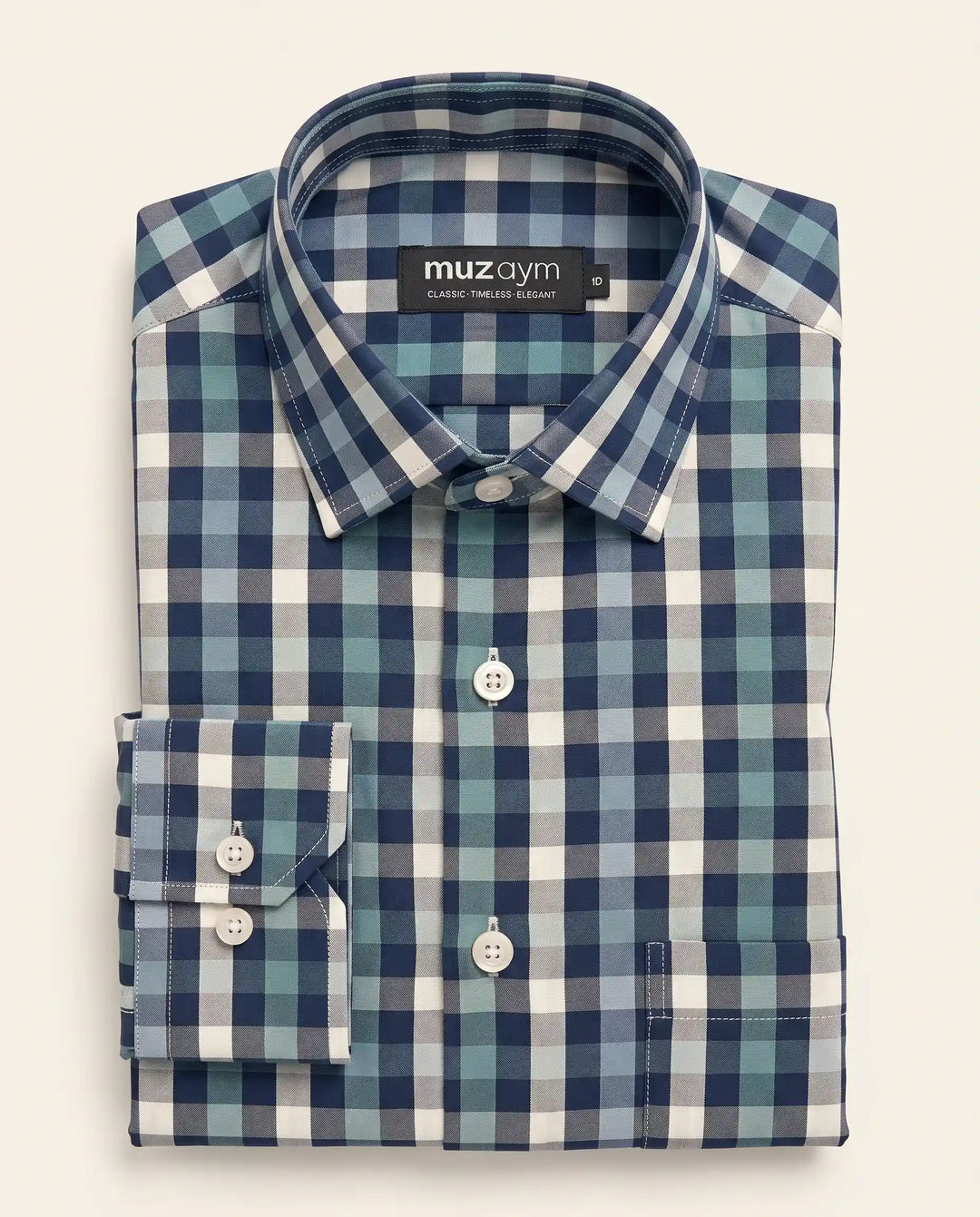 Harbor Blue Check Shirt