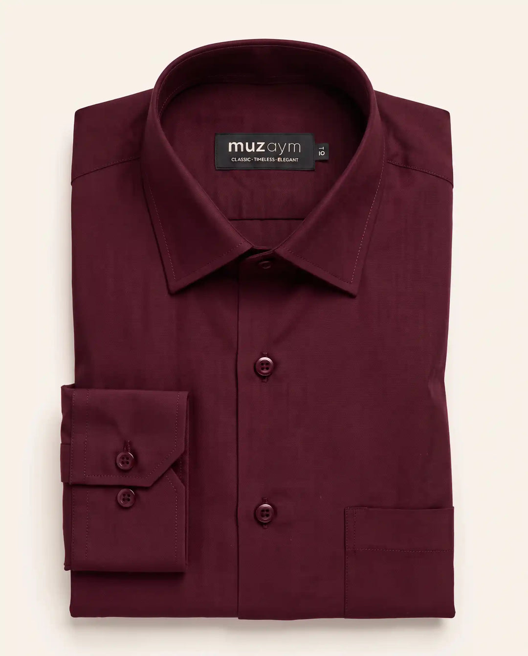 Dark Maroon Shirt