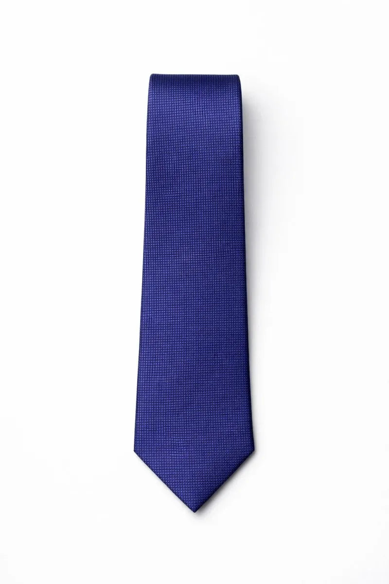 Microfiber Tie - Blue - muzaym