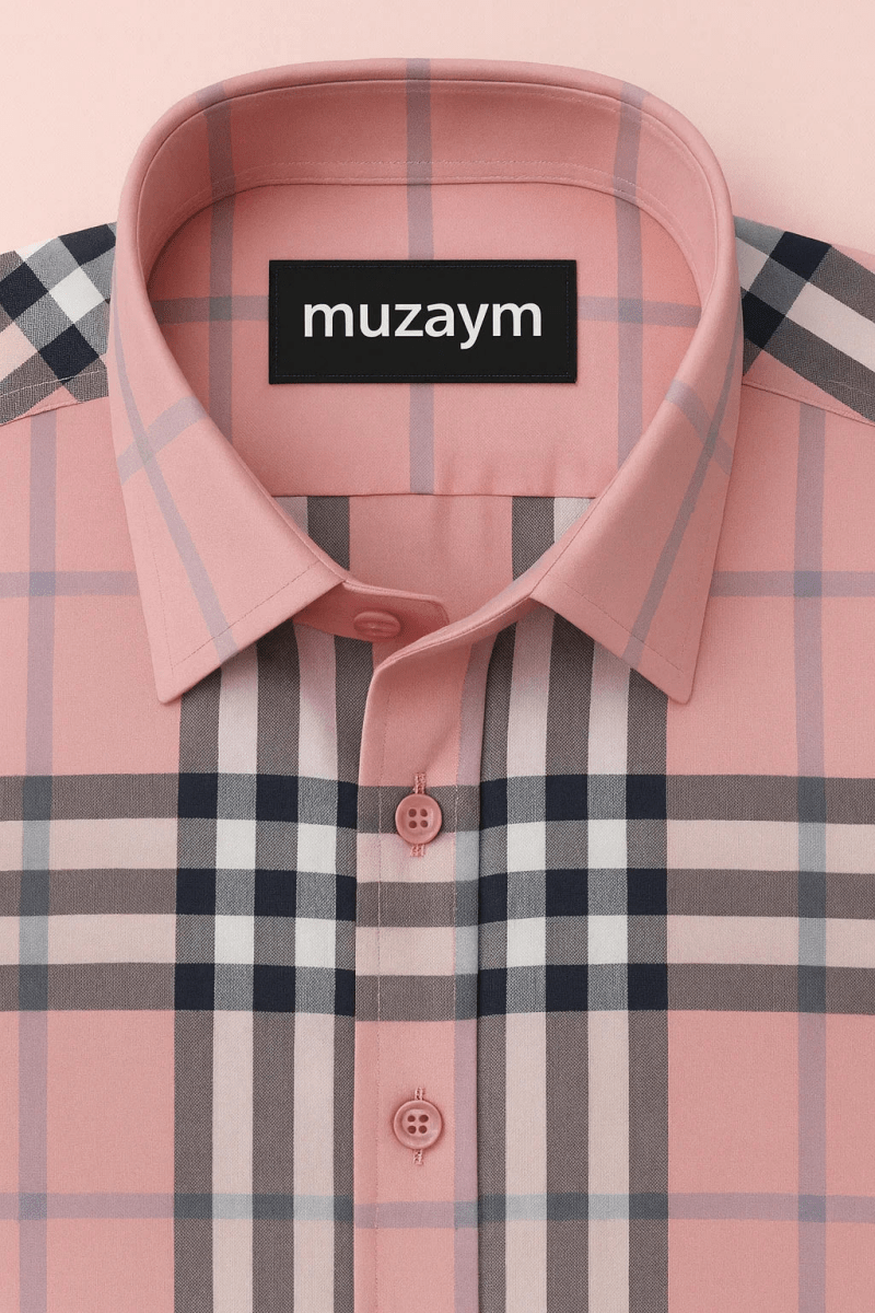 Pink Noir Check - muzaym
