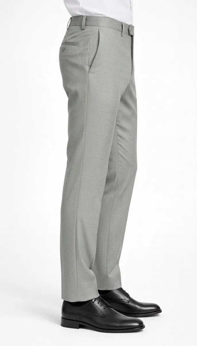 Silver Ash Dress Pant - muzaym