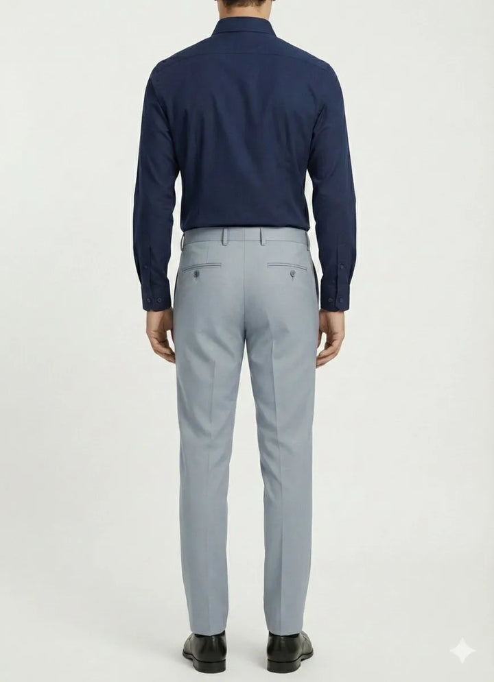 Silver Cloud Dress Pant - muzaym