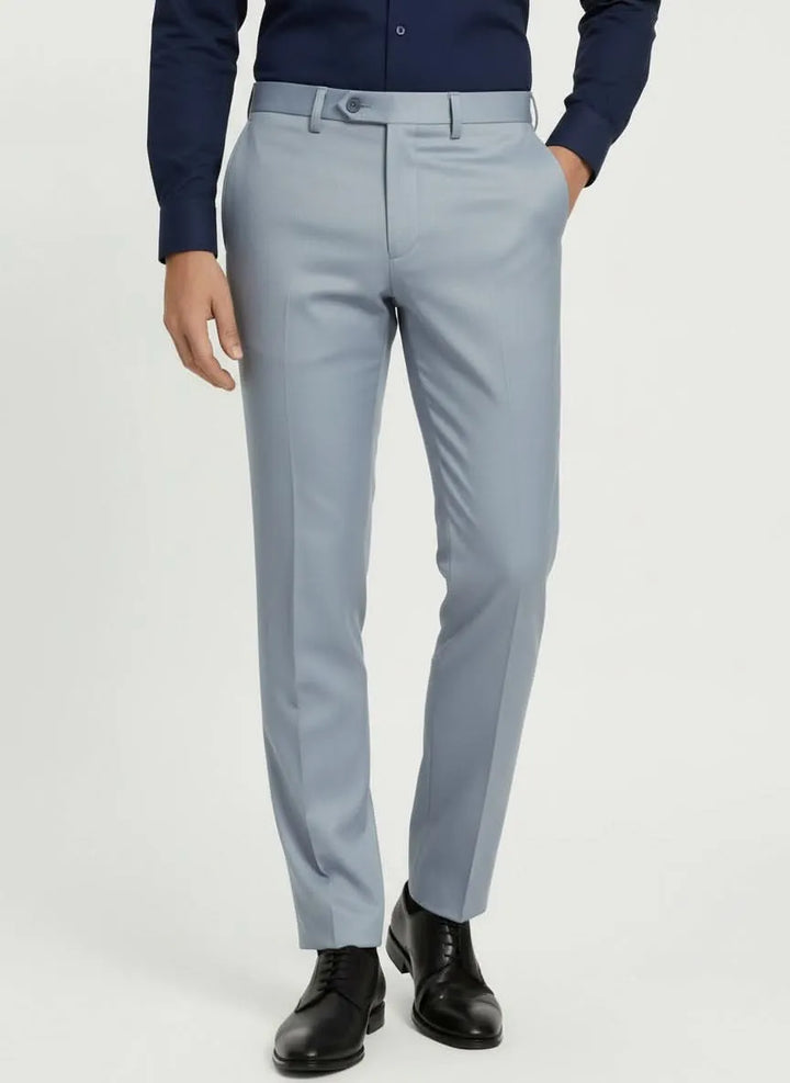 Silver Cloud Dress Pant - muzaym